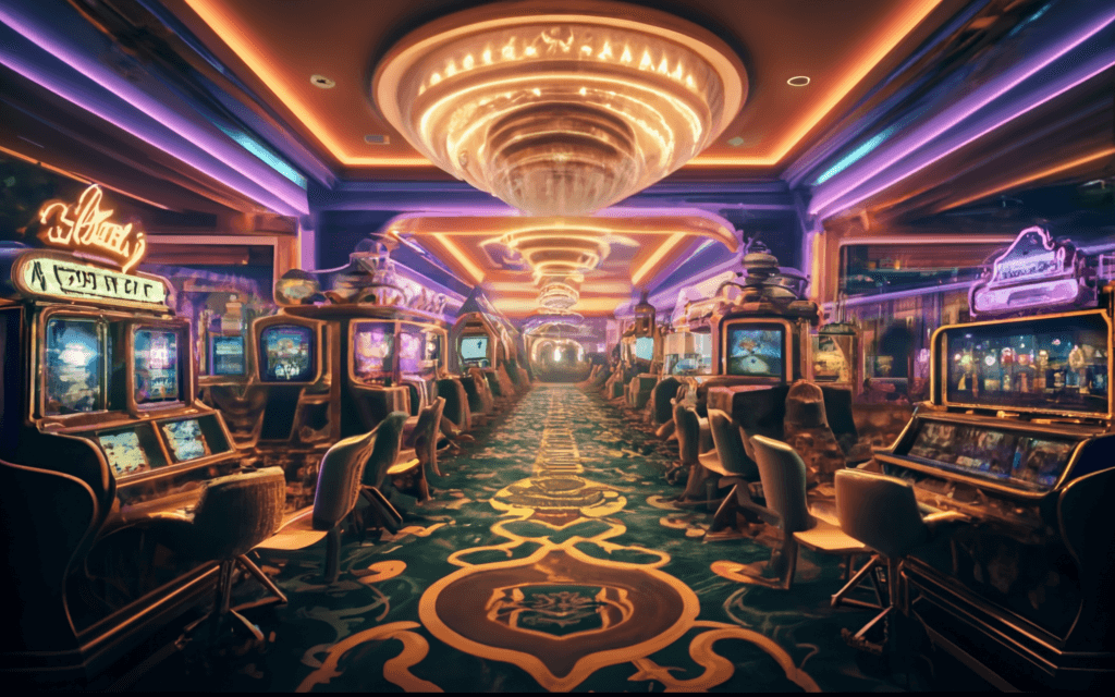 Vibrant Casino Scene